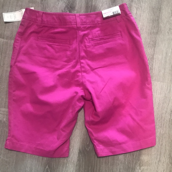 NWT Charter Club hot pink tummy slimming shorts - Picture 7 of 11